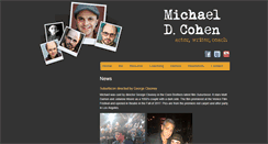 Desktop Screenshot of michaeldcohen.com