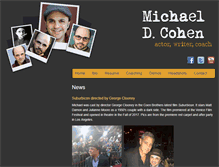 Tablet Screenshot of michaeldcohen.com